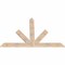 Ekena Millwork Saratoga Smooth Timber Gable Bracket, Douglas Fir, 72"W x 48"H x 1 1/2"D x 5 1/2"F, 16/12 Pitch GBW072X48X0206SAR00SDF - alternate 4